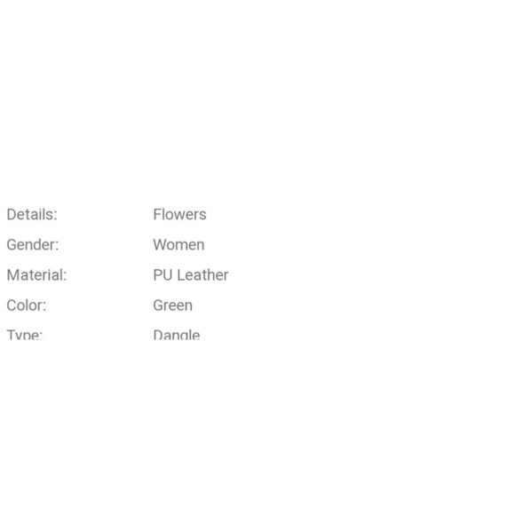 5 /$25 SHAMROCK GREEN 4 CLOVER DANGLE EARINGS ST PATRICKS DAY Earrings Shamrock - Picture 5 of 6